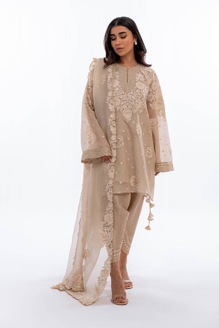 Sania Maskatiya | Eid Collection | Jinani (A) - Pakistani Designer Dress - by Sania Maskatiya | Type: Formal - 100% Original at Saira Sultan