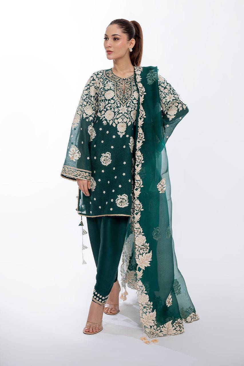 Sania Maskatiya | Eid Collection | Jinani (B) - Pakistani Designer Dress - by Sania Maskatiya | Type: Formal - 100% Original at Saira Sultan