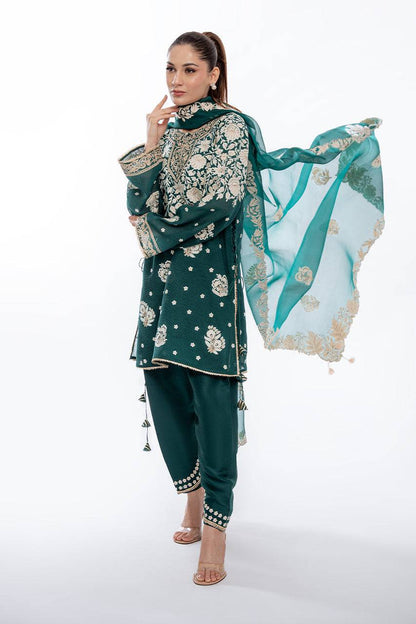 Sania Maskatiya | Eid Collection | Jinani (B) - Pakistani Designer Dress - by Sania Maskatiya | Type: Formal - 100% Original at Saira Sultan