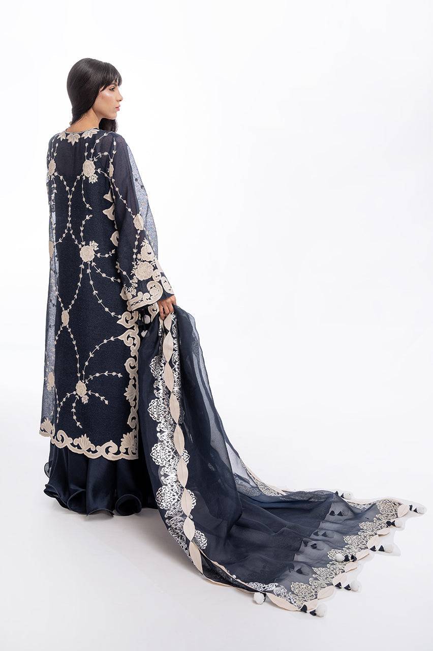 Sania Maskatiya | Eid Collection | Bahar (B) - Pakistani Designer Dress - by Sania Maskatiya | Type: Formal - 100% Original at Saira Sultan