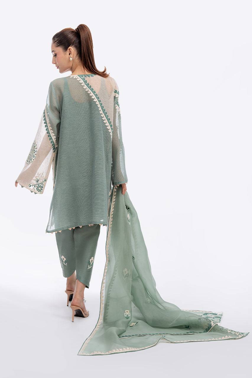 Sania Maskatiya | Eid Collection | Lulu (B) - Pakistani Designer Dress - by Sania Maskatiya | Type: Formal - 100% Original at Saira Sultan