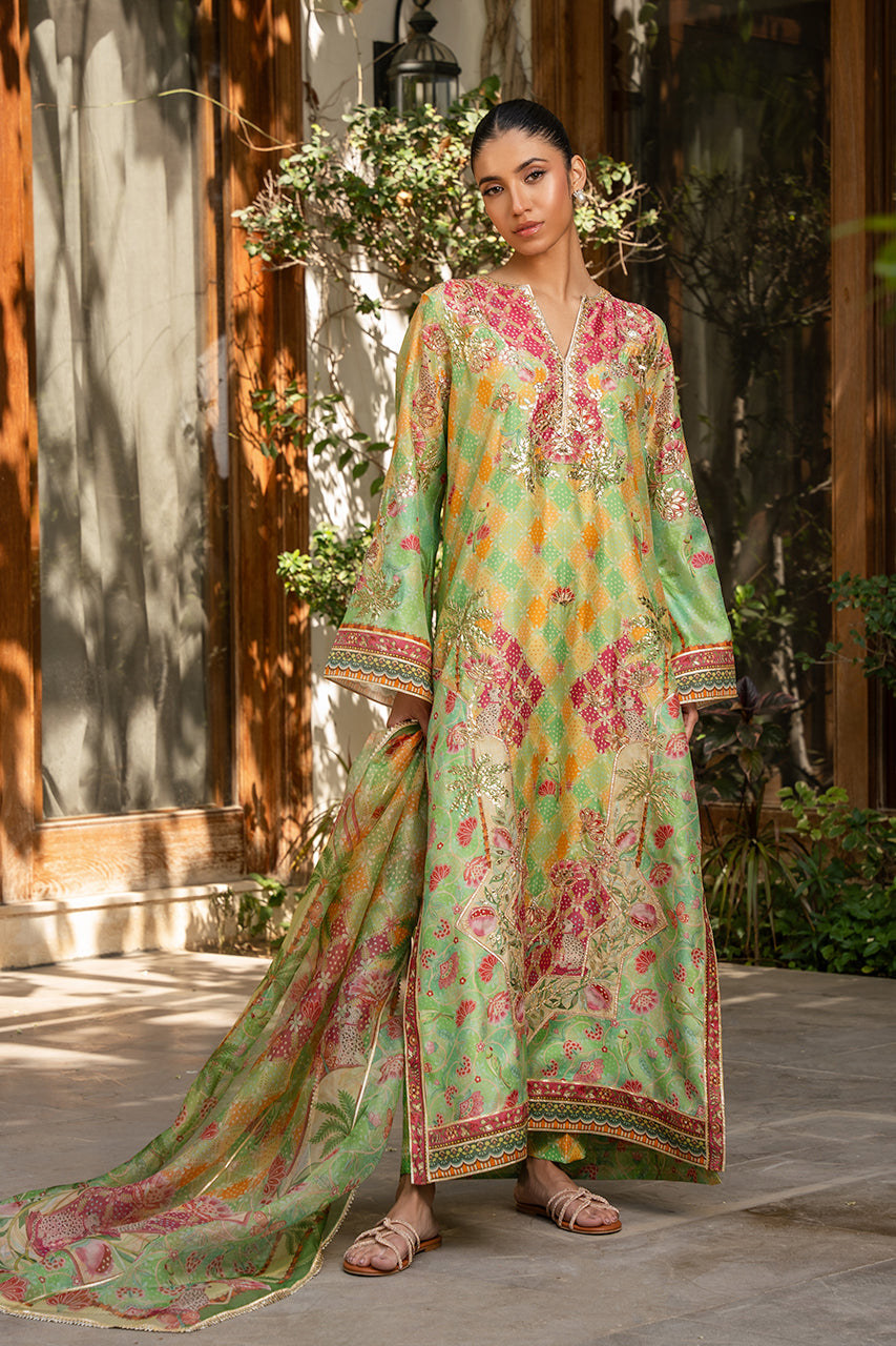 Sania Maskatiya | Eid Collection | Aliza (B) - Pakistani Designer Dress - by Sania Maskatiya | Type: Formal - 100% Original at Saira Sultan