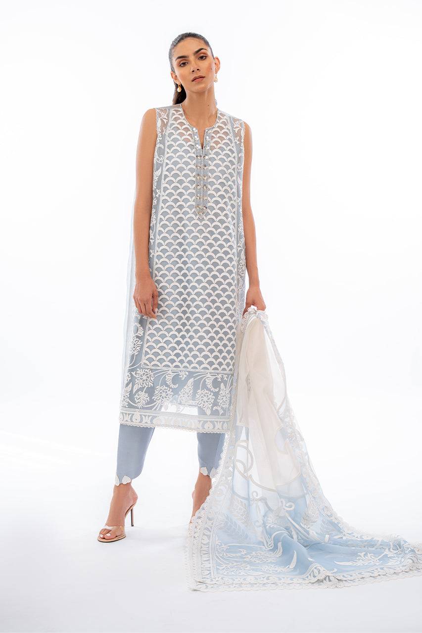 Sania Maskatiya | Eid Collection | Isha (B) - Pakistani Designer Dress - by Sania Maskatiya | Type: Formal - 100% Original at Saira Sultan