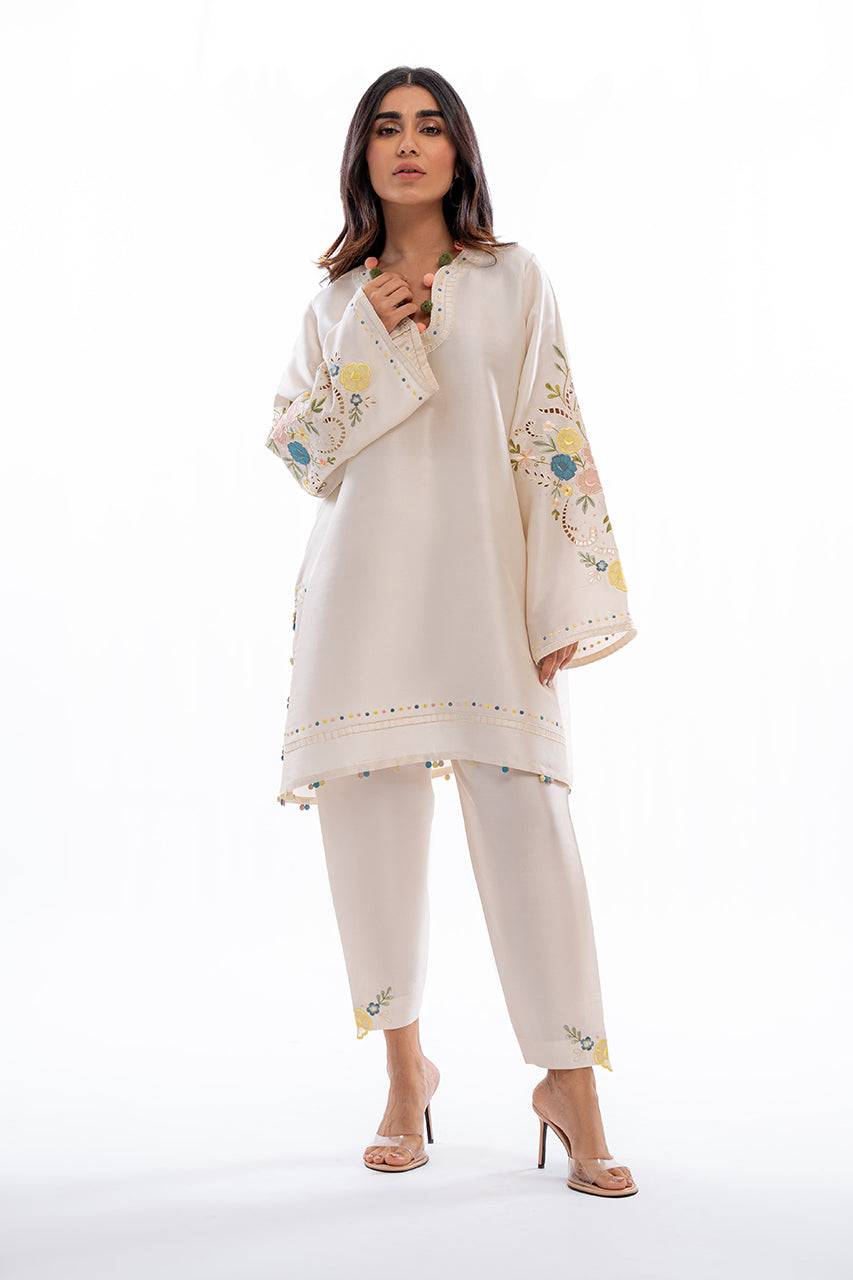 Sania Maskatiya | Eid Collection | Tehzib B - Pakistani Designer Dress - by Sania Maskatiya | Type: Formal - 100% Original at Saira Sultan