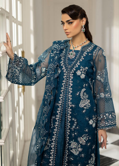 Sardinia | La More 24 | Blue Mirage - Pakistani Designer Dress - by Sardinia | Type: Ladies Clothes - 100% Original at Saira Sultan