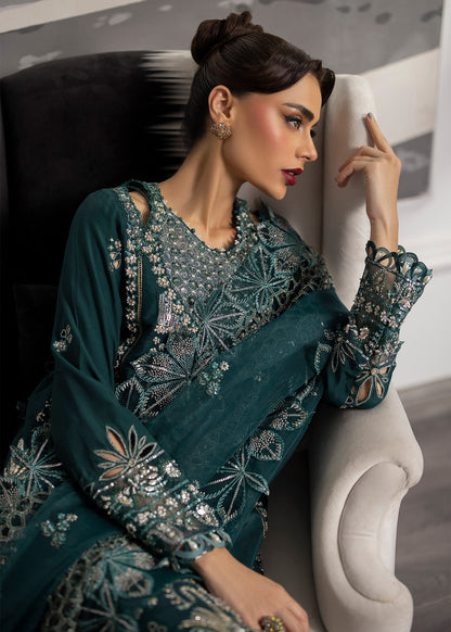 Sardinia | La More 24 | Emerald Night - Pakistani Designer Dress - by Sardinia | Type: Ladies Clothes - 100% Original at Saira Sultan
