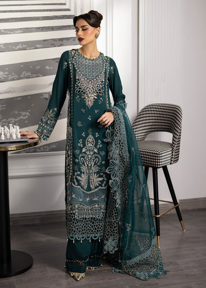 Sardinia | La More 24 | Emerald Night - Pakistani Designer Dress - by Sardinia | Type: Ladies Clothes - 100% Original at Saira Sultan