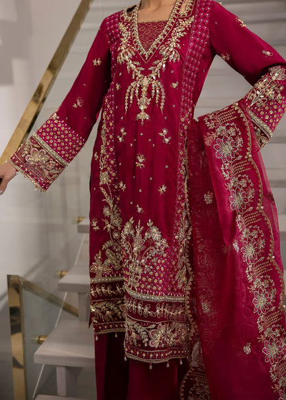 Sardinia | La More 24 | Scarlet dream - Pakistani Designer Dress - by Sardinia | Type: Ladies Clothes - 100% Original at Saira Sultan