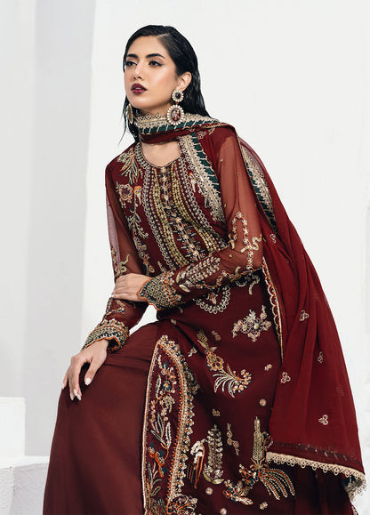 Sahane | Savoir Luxury Formals | CT-140002 Rouge - Savoir - Pakistani Designer Dress - by Sahane | Type: Formal - 100% Original at Saira Sultan