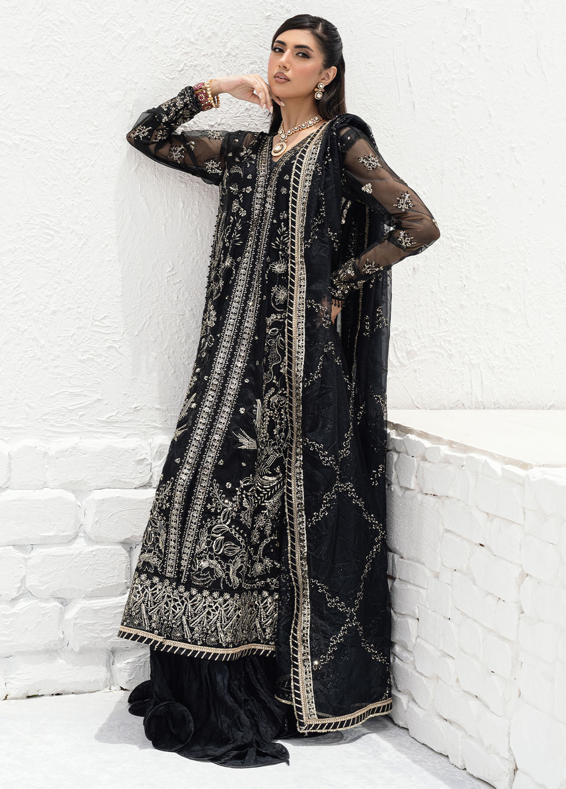 Sahane | Savoir Luxury Formals | CT-140007 Solene - Savoir - Pakistani Designer Dress - by Sahane | Type: Formal - 100% Original at Saira Sultan