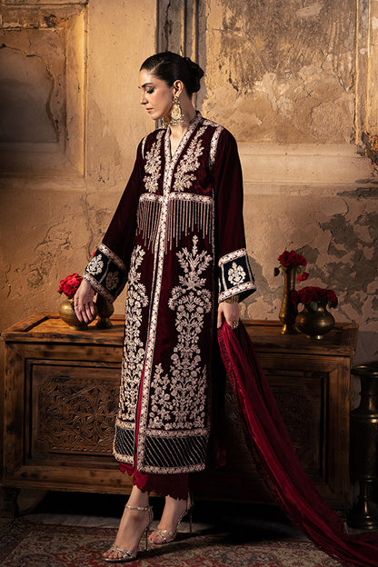 Azure | Vogue Formals | Scarlet Majesty S Maroon Velvet