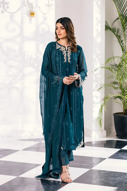 Azure | Embroidered Ensembles 23 | Seaweed - Pakistani Designer Dress - by Azure | Type: Formal - 100% Original at Saira Sultan