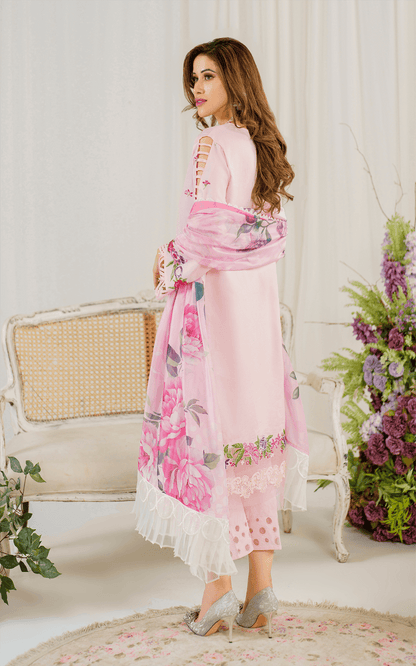 Asifa and Nabeel | Pretty in Pink Limited Edition | Sedum (PP-9) - Pakistani Designer Dress - by Asifa and Nabeel | Type: Luxury - 100% Original at Saira Sultan