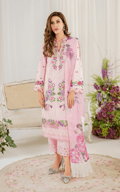 Asifa and Nabeel | Pretty in Pink Limited Edition | Sedum (PP-9) - Pakistani Designer Dress - by Asifa and Nabeel | Type: Luxury - 100% Original at Saira Sultan