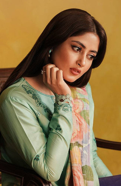 Seran | Afsanah Lawn 24 | Mushk - Pakistani Designer Dress - by Seran | Type: Luxury - 100% Original at Saira Sultan