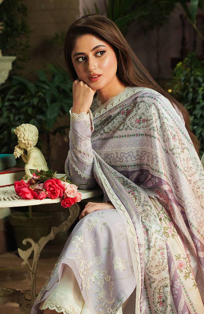 Seran | Afsanah Lawn 24 | Mishal - Pakistani Designer Dress - by Seran | Type: Luxury - 100% Original at Saira Sultan