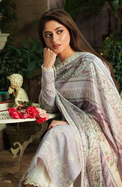 Seran | Afsanah Lawn 24 | Mishal - Pakistani Designer Dress - by Seran | Type: Luxury - 100% Original at Saira Sultan