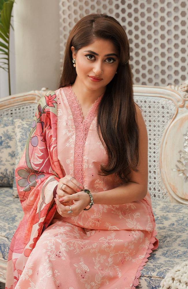 Seran | Afsanah Lawn 24 | Elnaz - Pakistani Designer Dress - by Seran | Type: Luxury - 100% Original at Saira Sultan