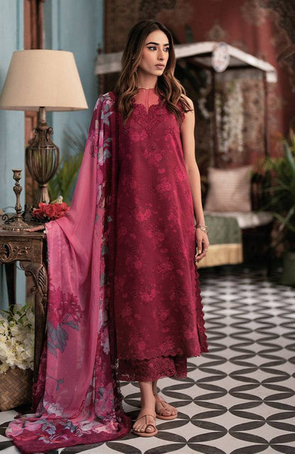 Seran | Afsanah Lawn 24 | Ruby - Pakistani Designer Dress - by Seran | Type: Luxury - 100% Original at Saira Sultan