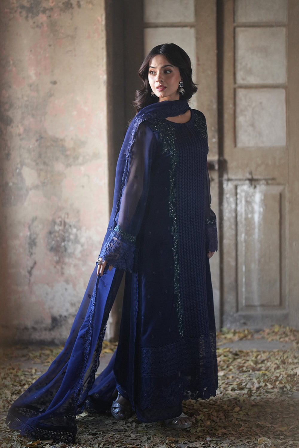 Azure | Ensembles | Serene Sapphire - Pakistani Designer Dress - by Azure - Type : Ladies Clothes - 100% Original at Saira Sultan