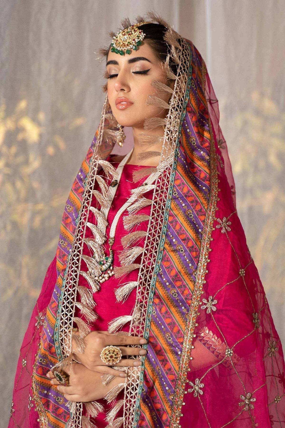 Maria B | Formal Wears | SF-EF24-13 - Pakistani Designer Dress - by Maria B | Type: Formal - 100% Original at Saira Sultan
