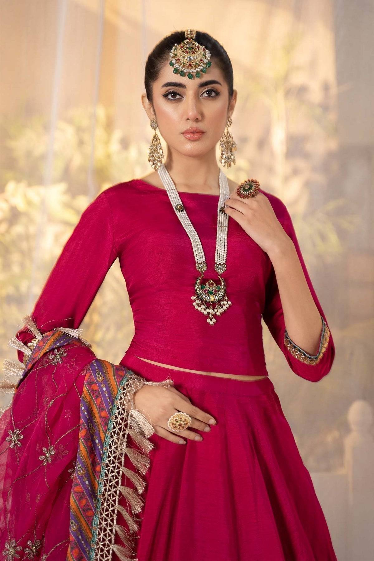 Maria B | Formal Wears | SF-EF24-13 - Pakistani Designer Dress - by Maria B | Type: Formal - 100% Original at Saira Sultan