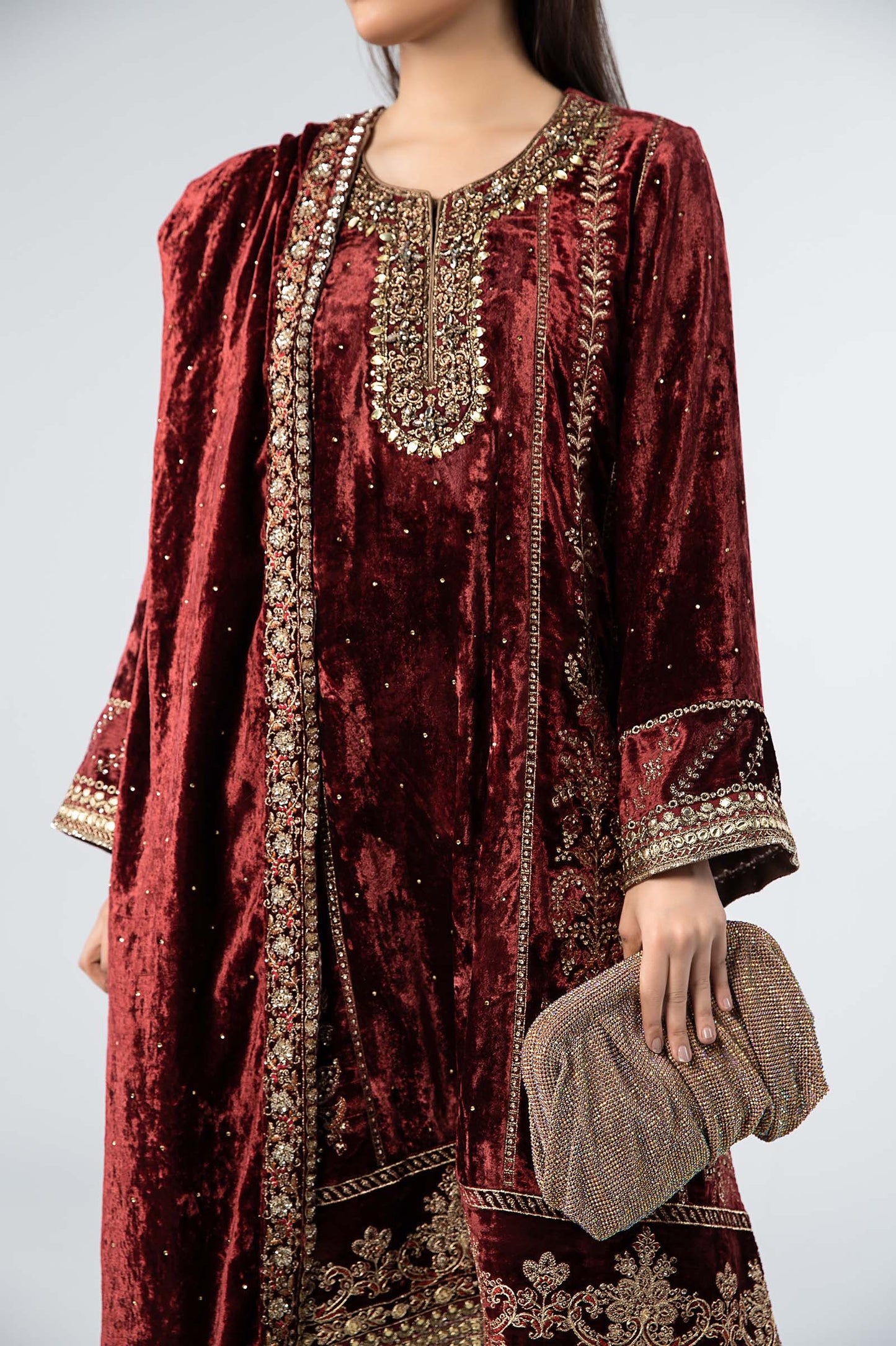 Maira B | Ready to Wear | SF-W24-14 M Maroon