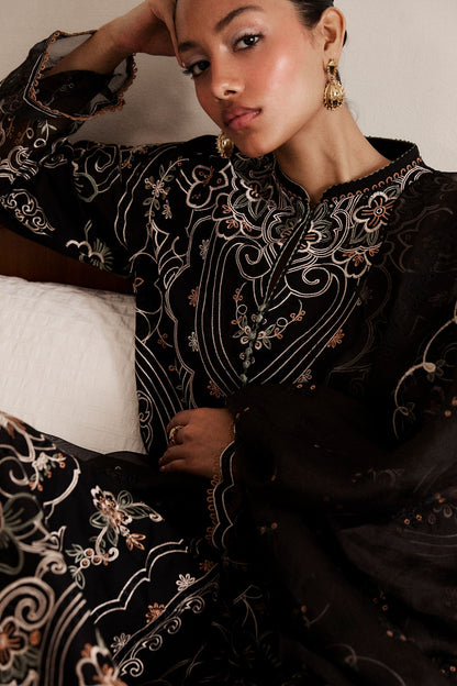 Zara Shahjahan | Satori 25 | Shizumi-4A M Black Lawn