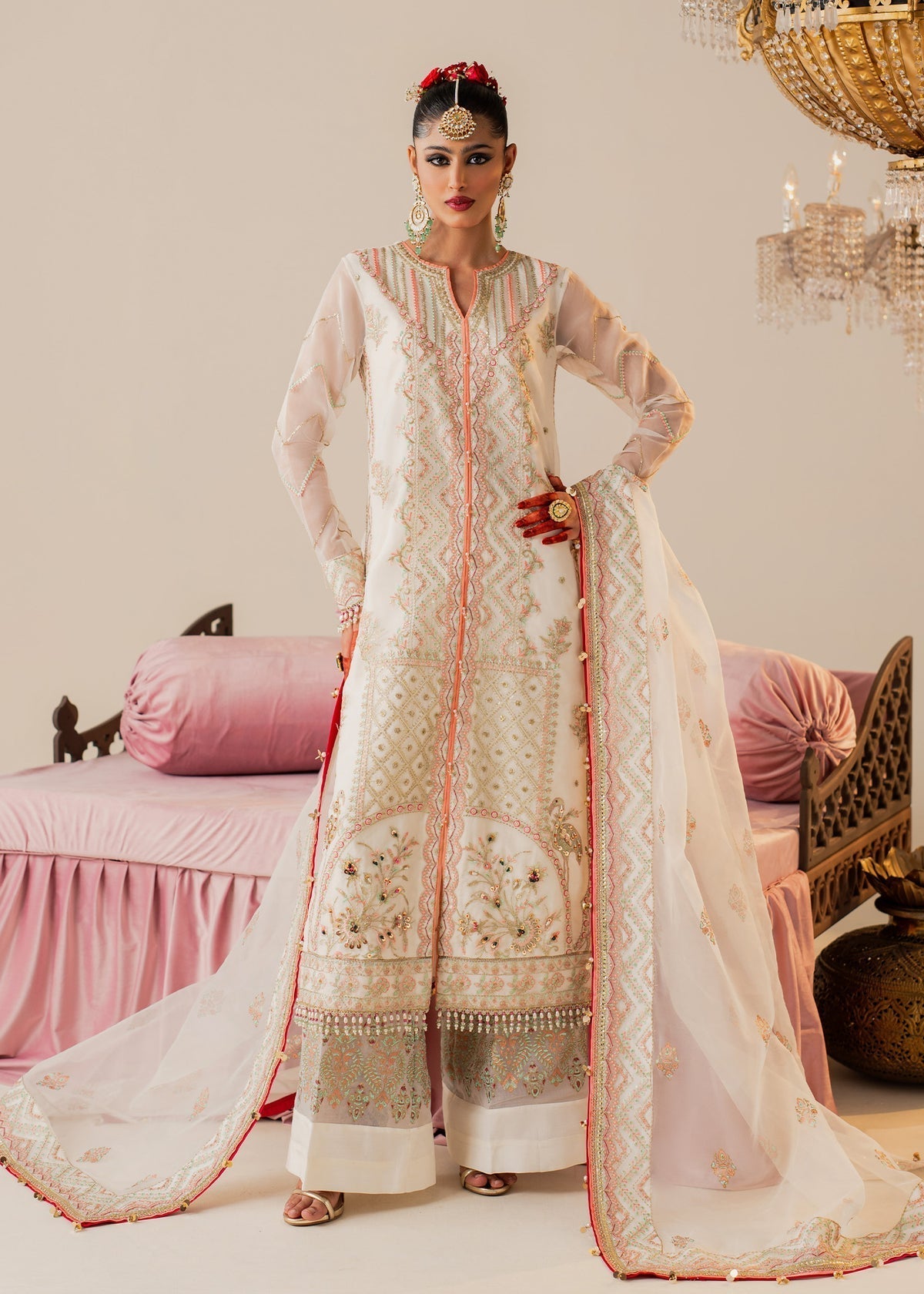 Shurooq | Zara Edit 24 | Nayna XS Ivory Organza