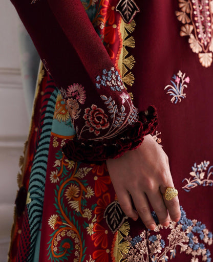 Republic Womenswear | Amaris Luxury Shawl 25 | Sienna by Republic Womenswear - Designer Dress  - Type : Ladies Clothes - Available at Saira Sultan - 100% Original 