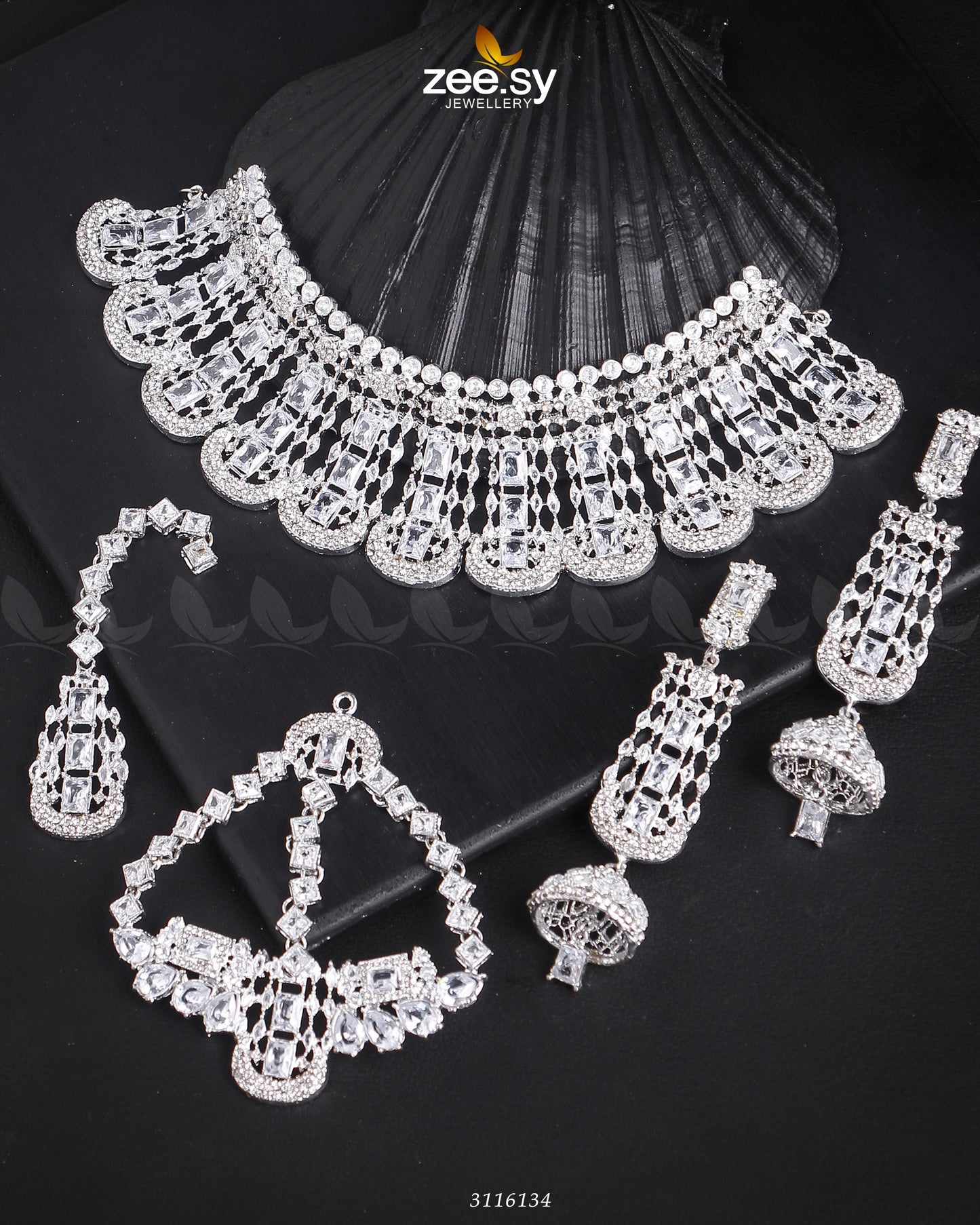 Ariana Bridal Sets Silver