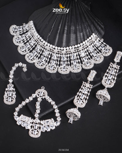 Ariana Bridal Sets Silver