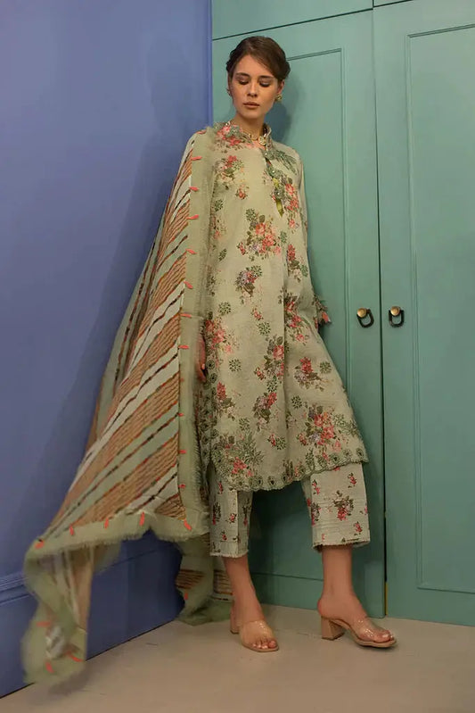 Sobia Nazir | Summer Vital 24 | 5A - Pakistani Designer Dress - by Sobia Nazir | Type: Luxury - 100% Original at Saira Sultan