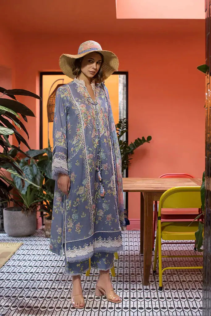 Sobia Nazir | Summer Vital 24 | 9B - Pakistani Designer Dress - by Sobia Nazir | Type: Luxury - 100% Original at Saira Sultan