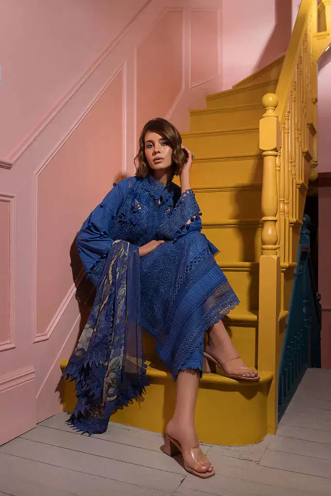 Sobia Nazir | Summer Vital 24 | 12A - Pakistani Designer Dress - by Sobia Nazir | Type: Luxury - 100% Original at Saira Sultan