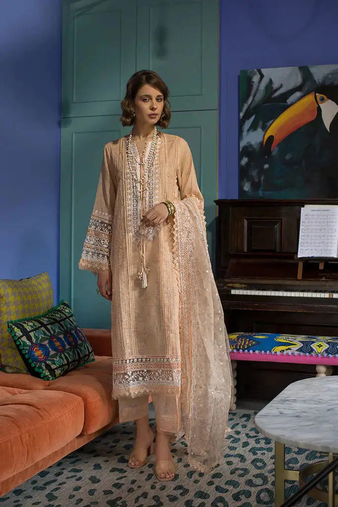 Sobia Nazir | Summer Vital 24 | 1B - Pakistani Designer Dress - by Sobia Nazir | Type: Luxury - 100% Original at Saira Sultan