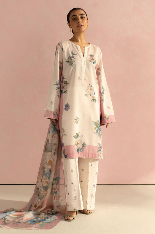 Zara Shahjahan | Coco Prints 25 | Sofia-2B XS Off White Lawn