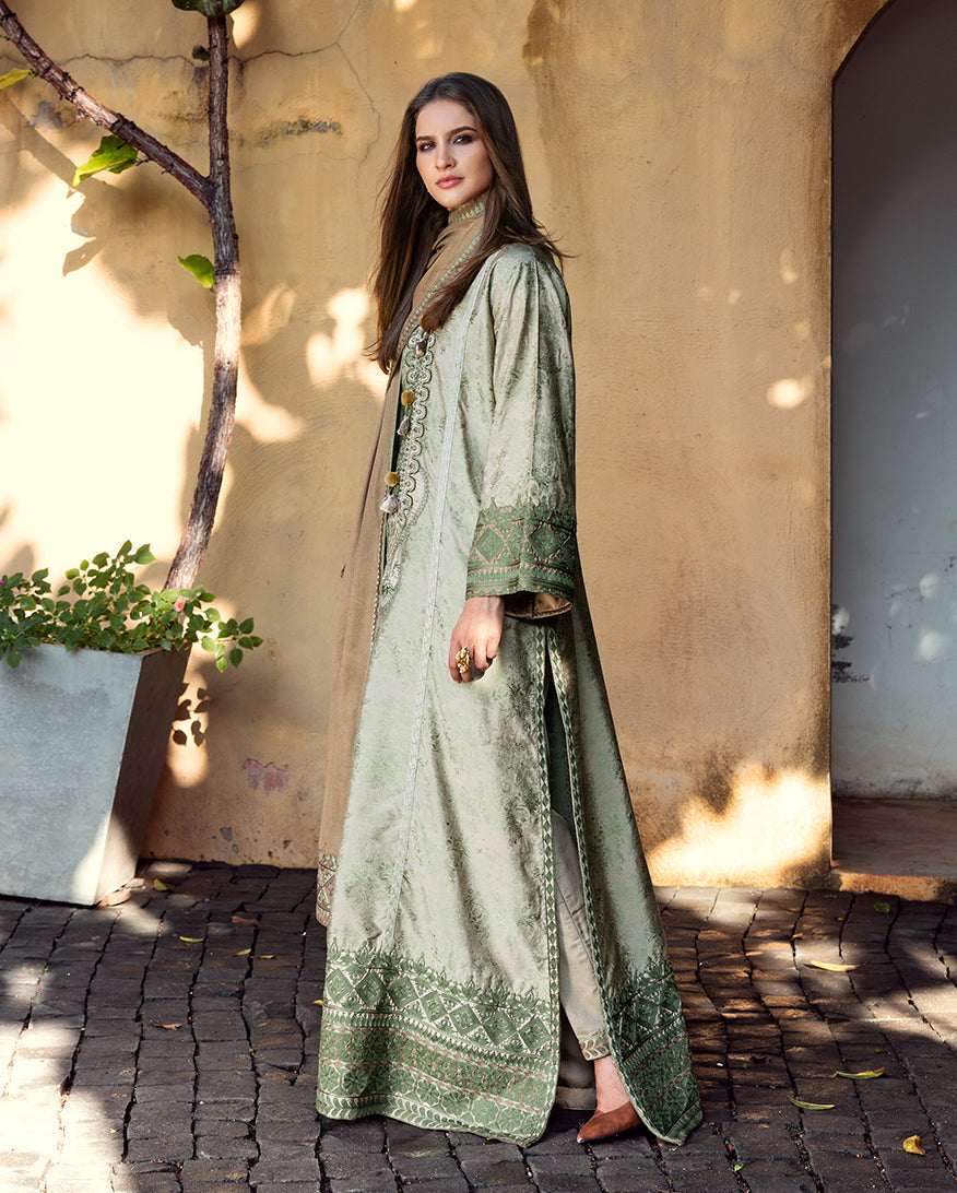 Mushq | Winter Broadway 25 | Solare - Pakistani Designer Dress - by Mushq - Type : Ladies Clothes - 100% Original at Saira Sultan