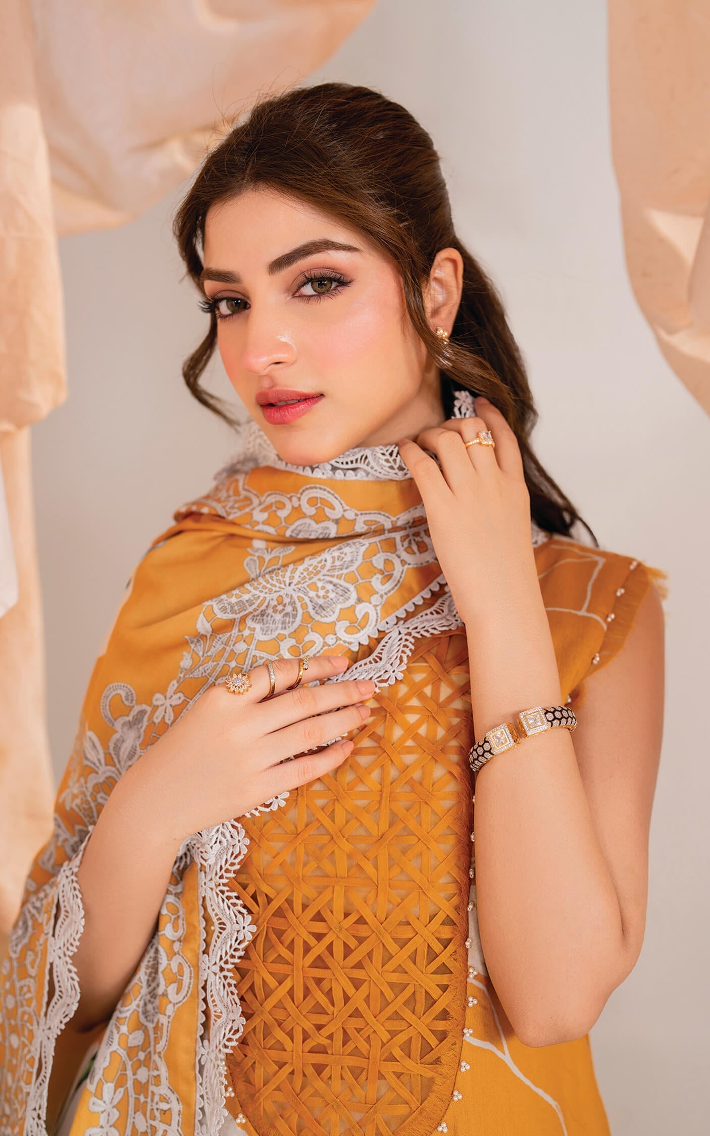 Asifa and Nabeel | Winter Meraki 24 | Solstice-MW-08 - Pakistani Designer Dress - by Asifa and Nabeel | Type: Ladies Clothes - 100% Original at Saira Sultan