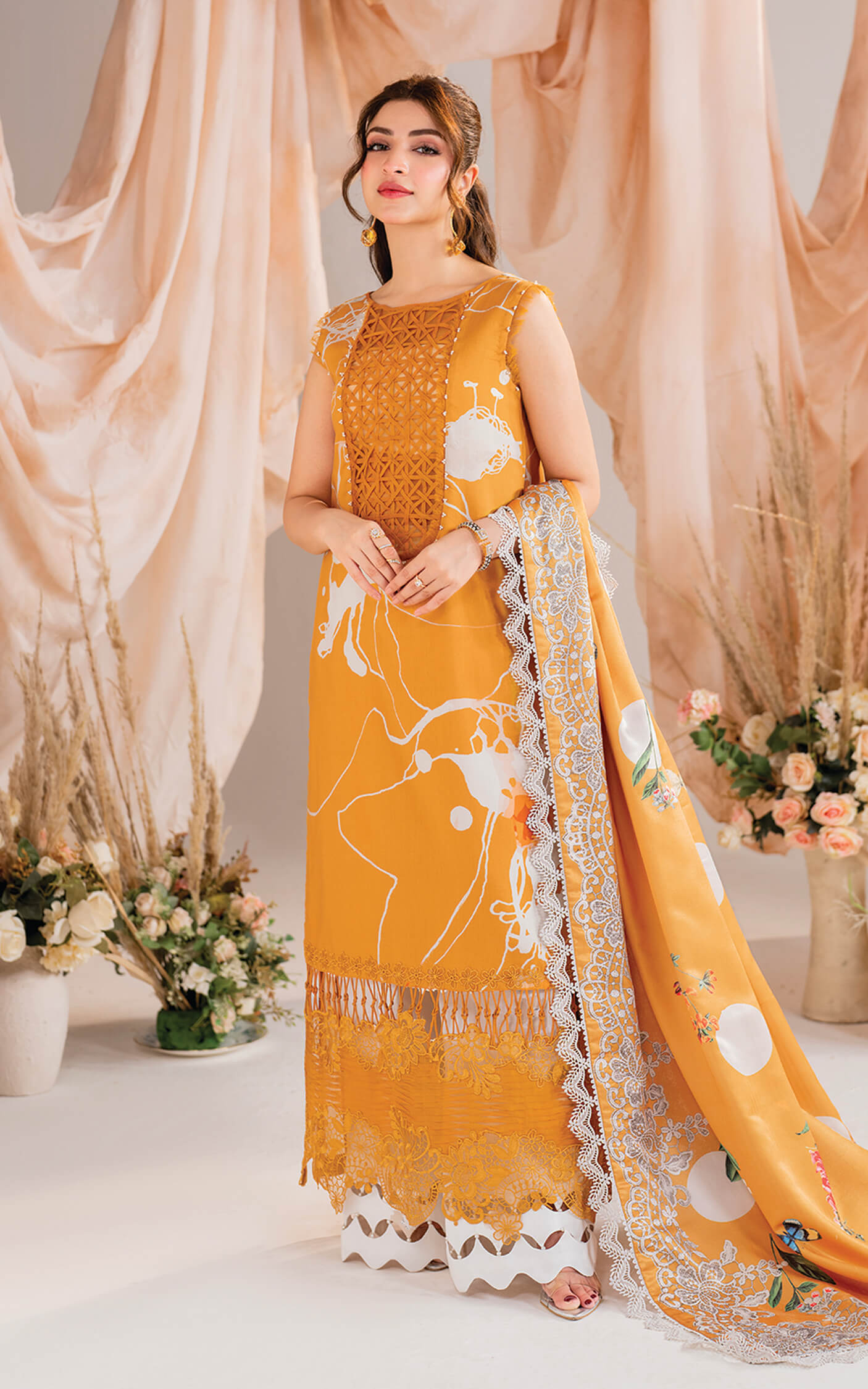 Asifa and Nabeel | Winter Meraki 24 | Solstice-MW-08 - Pakistani Designer Dress - by Asifa and Nabeel | Type: Ladies Clothes - 100% Original at Saira Sultan