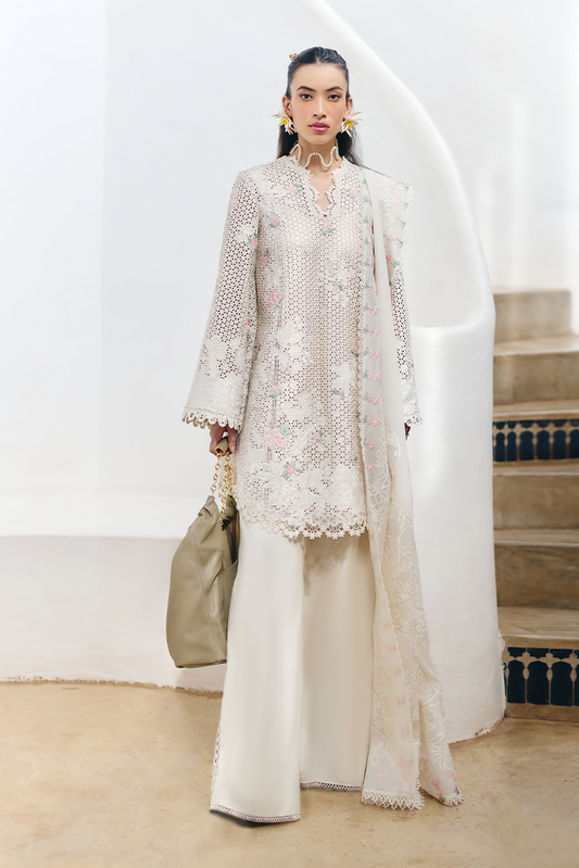 Suffuse | Casual Pret Fall 24 | LERA XS Ivory Lawn