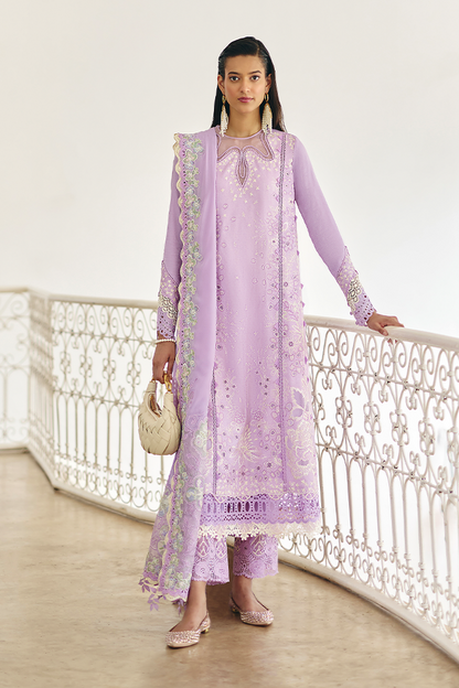 Suffuse | Casual Pret Fall 24 | ERZA S Lilac Jacquard