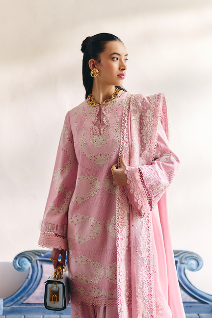 Suffuse | Casual Pret Fall 24 | ALAILA S Soft Pink Jacquard