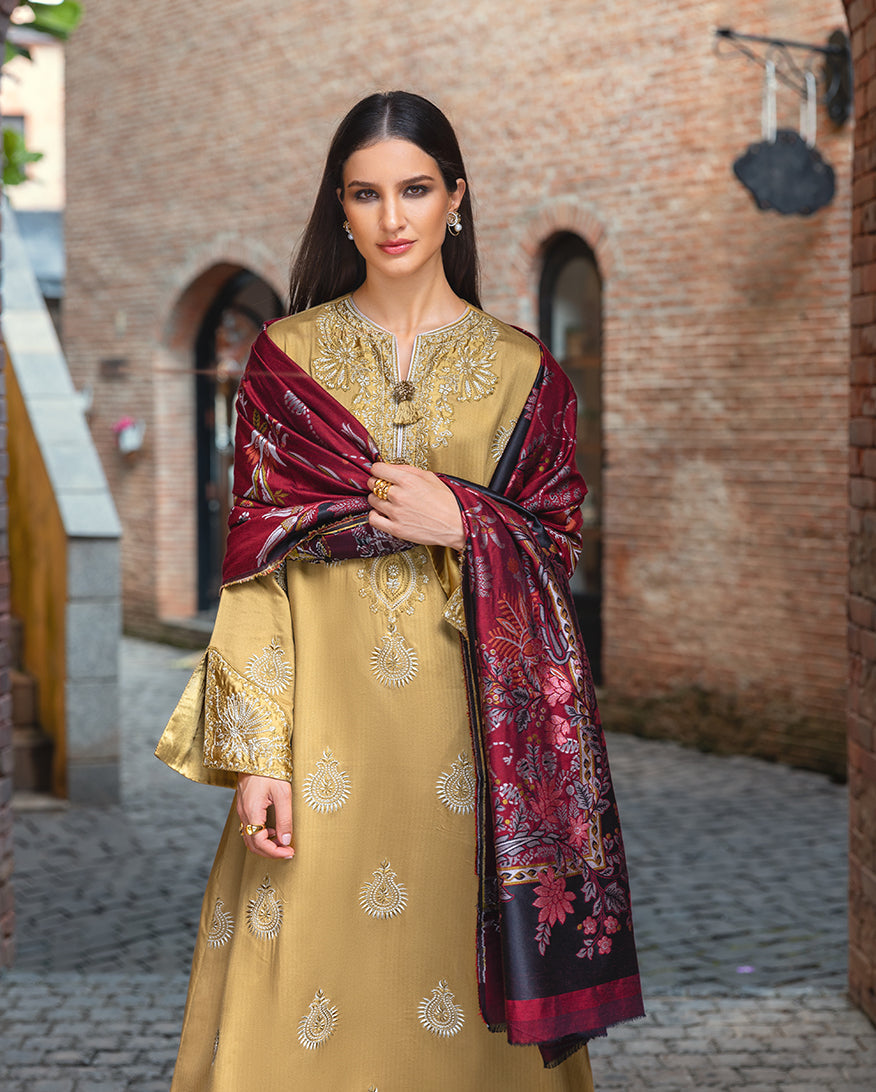 Mushq | Winter Broadway 25 |  Sunlit Siena - Pakistani Designer Dress - by Mushq - Type : Ladies Clothes - 100% Original at Saira Sultan