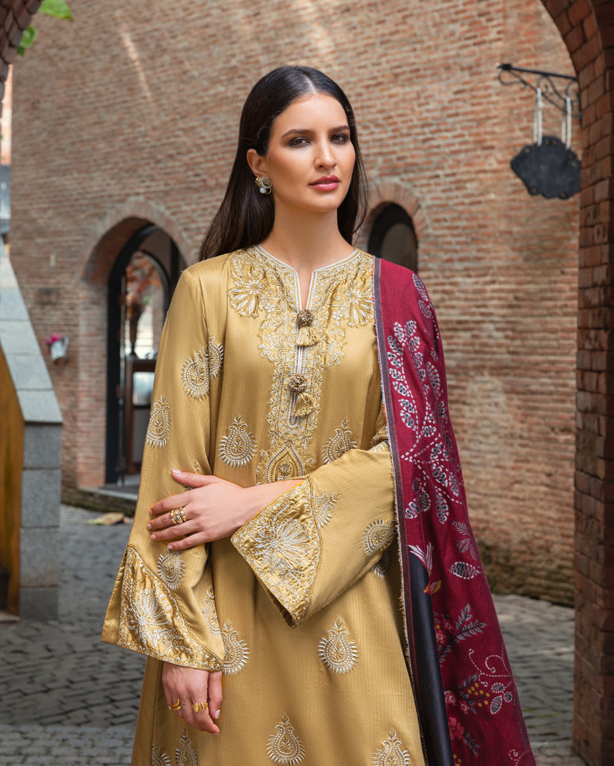 Mushq | Winter Broadway 25 |  Sunlit Siena - Pakistani Designer Dress - by Mushq - Type : Ladies Clothes - 100% Original at Saira Sultan