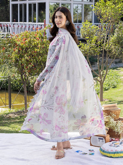 Izel | Oh Spring Lawn 25 | SUNLIT - Pakistani Designer Dress - by Izel | Type: Ladies Clothes - 100% Original at Saira Sultan