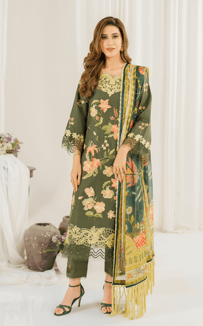 Asifa and Nabeel | Pretty in Pink Limited Edition | Sweet Pea (PP-6) - Pakistani Designer Dress - by Asifa and Nabeel | Type: Luxury - 100% Original at Saira Sultan