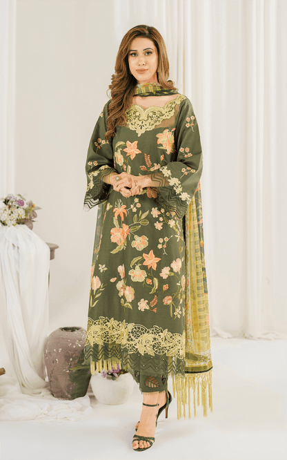 Asifa and Nabeel | Pretty in Pink Limited Edition | Sweet Pea (PP-6) - Pakistani Designer Dress - by Asifa and Nabeel | Type: Luxury - 100% Original at Saira Sultan