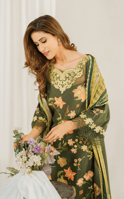 Asifa and Nabeel | Pretty in Pink Limited Edition | Sweet Pea (PP-6) - Pakistani Designer Dress - by Asifa and Nabeel | Type: Luxury - 100% Original at Saira Sultan