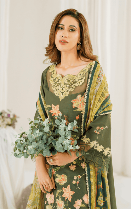 Asifa and Nabeel | Pretty in Pink Limited Edition | Sweet Pea (PP-6) - Pakistani Designer Dress - by Asifa and Nabeel | Type: Luxury - 100% Original at Saira Sultan